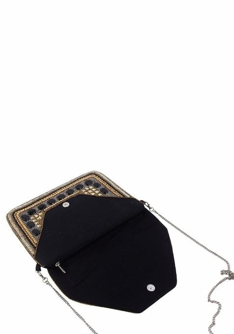 Embellished Envelope Clutch