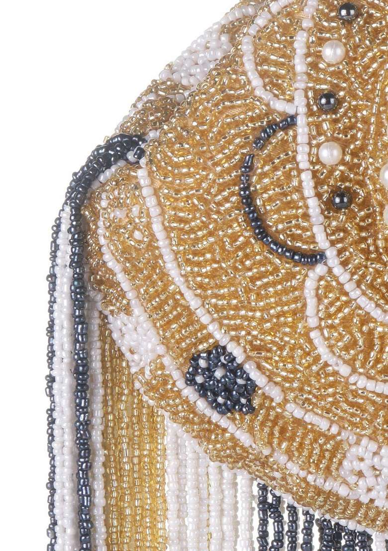 Embroidered Box Clutch - Indya