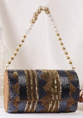 Embellished Envelope Clutch