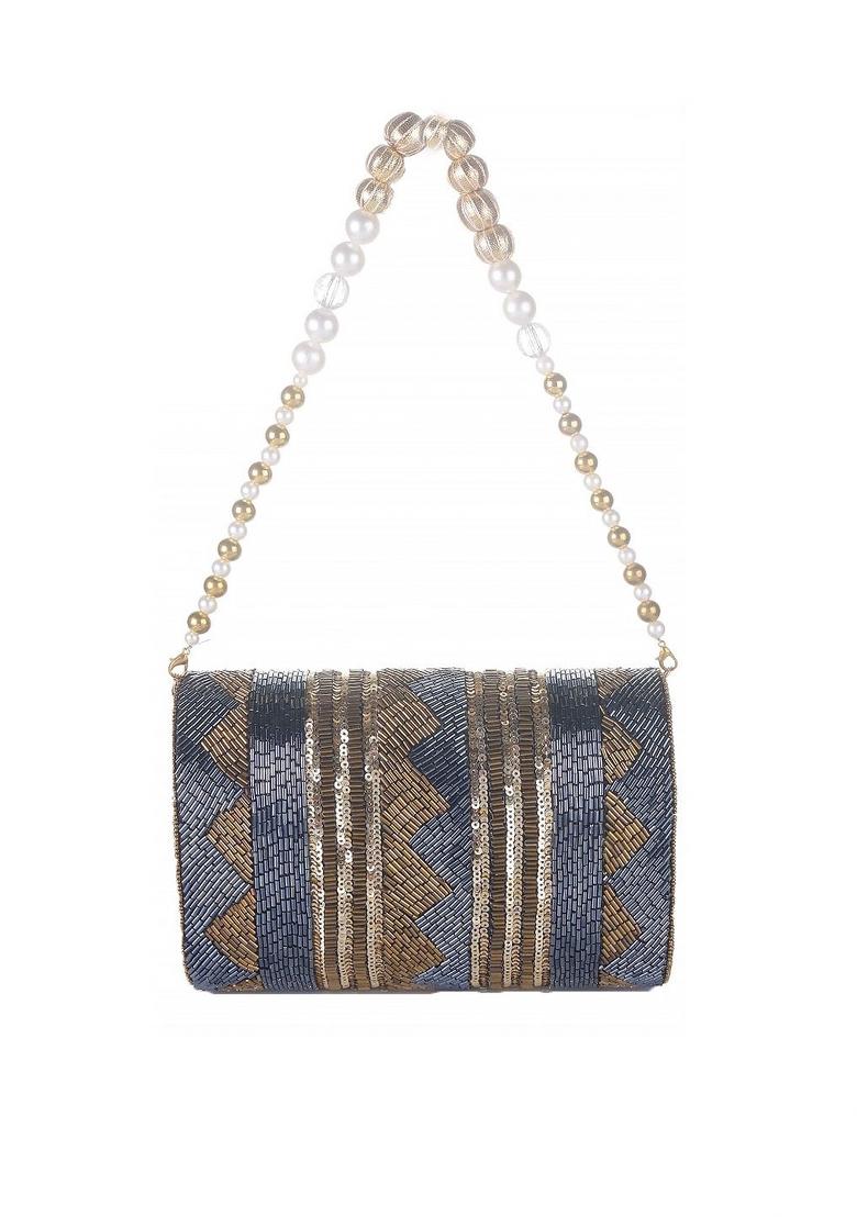 Embellished Envelope Clutch