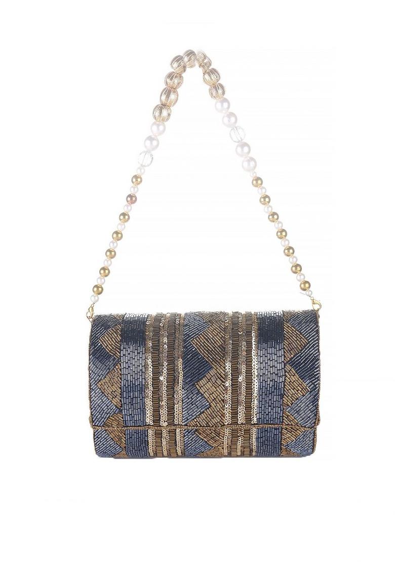 Embellished Envelope Clutch