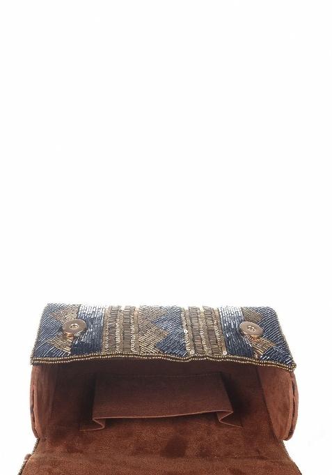 Embellished Envelope Clutch