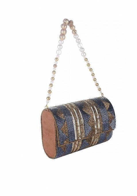 Embellished Envelope Clutch