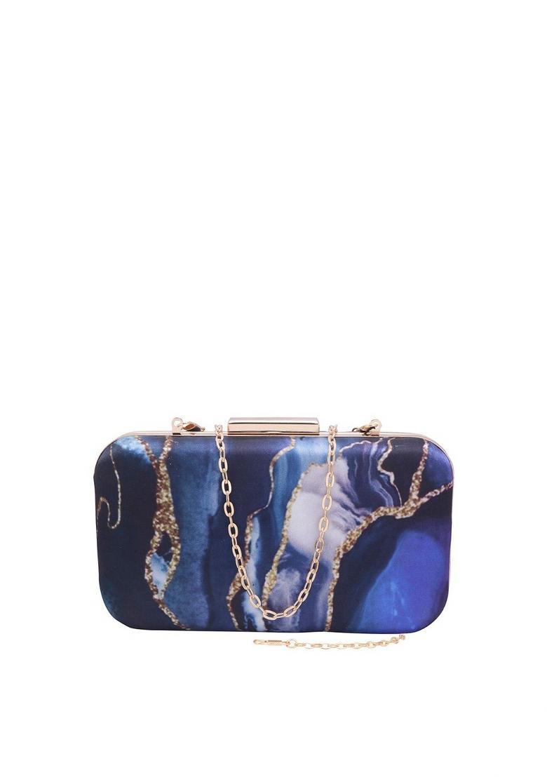 Printed Box Clutch