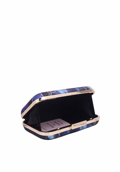 Printed Box Clutch