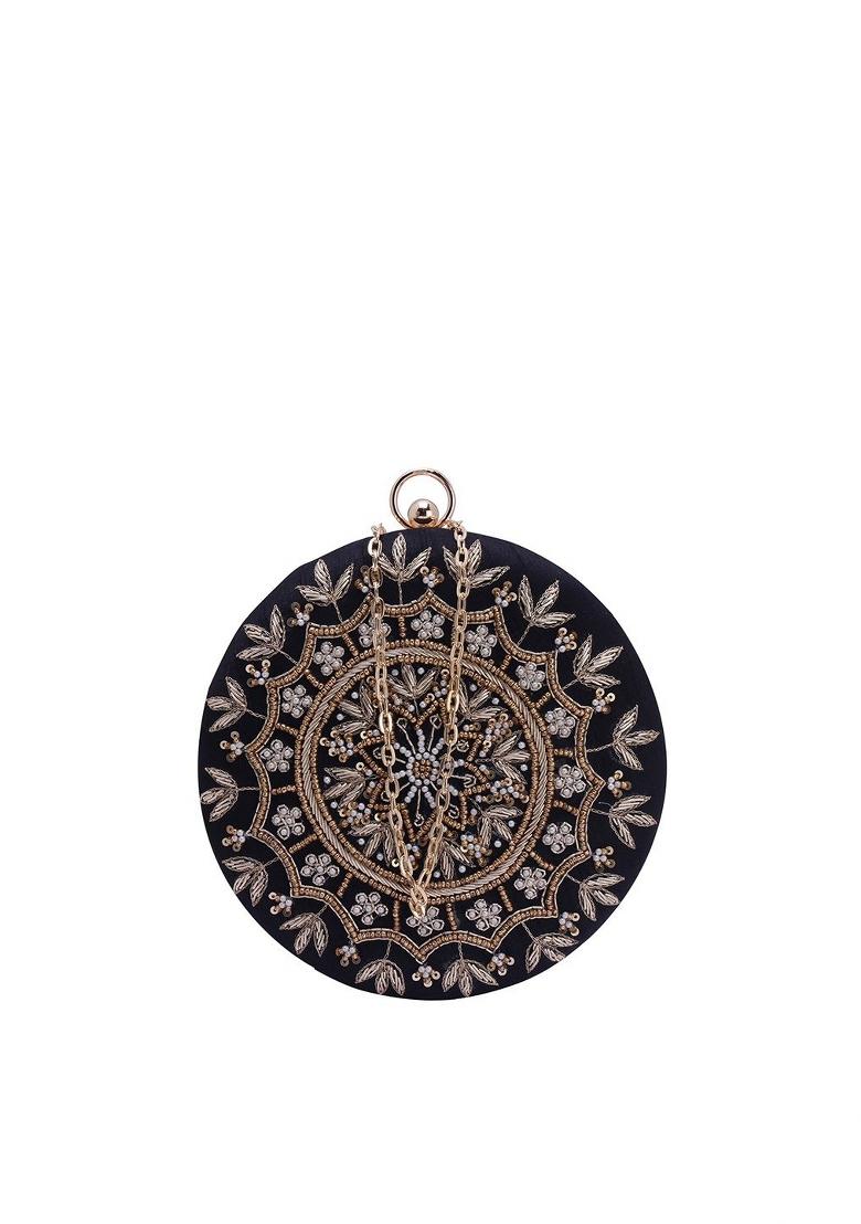 Embroidered Purse Clutch