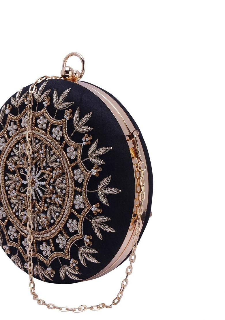 Embroidered Purse Clutch