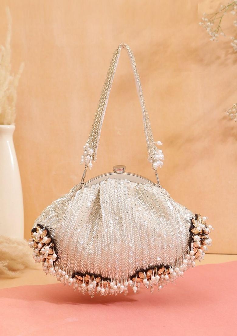 Embroidered Purse Clutch