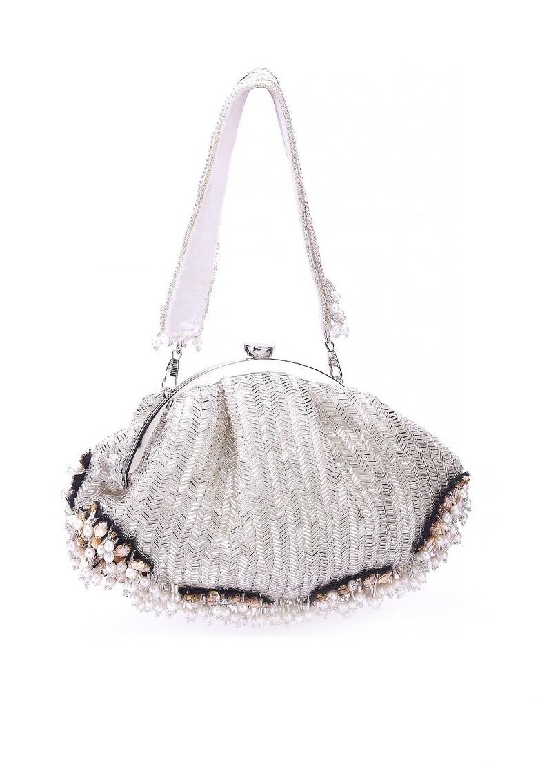 Embroidered Purse Clutch