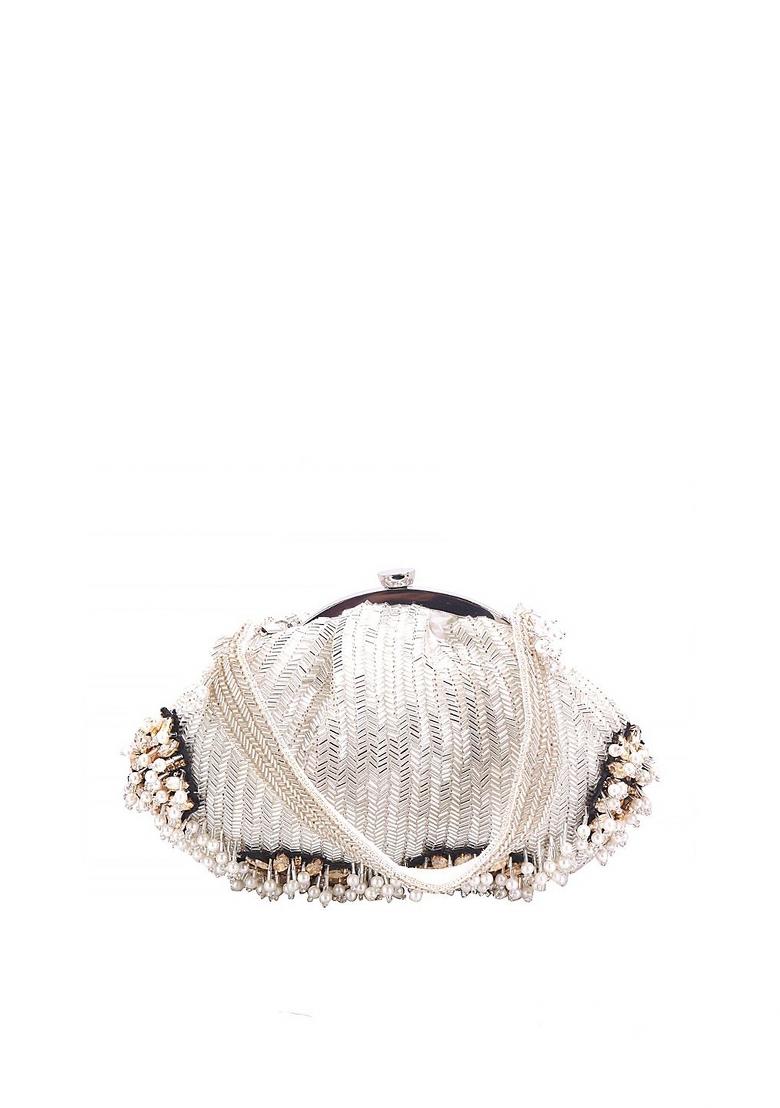 Embroidered Purse Clutch