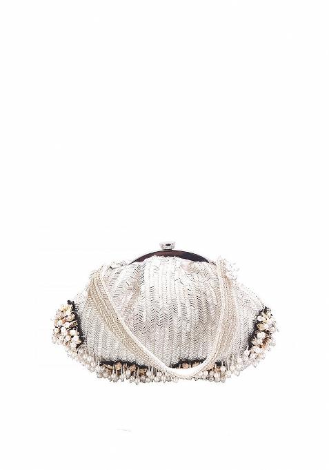 Embroidered Purse Clutch