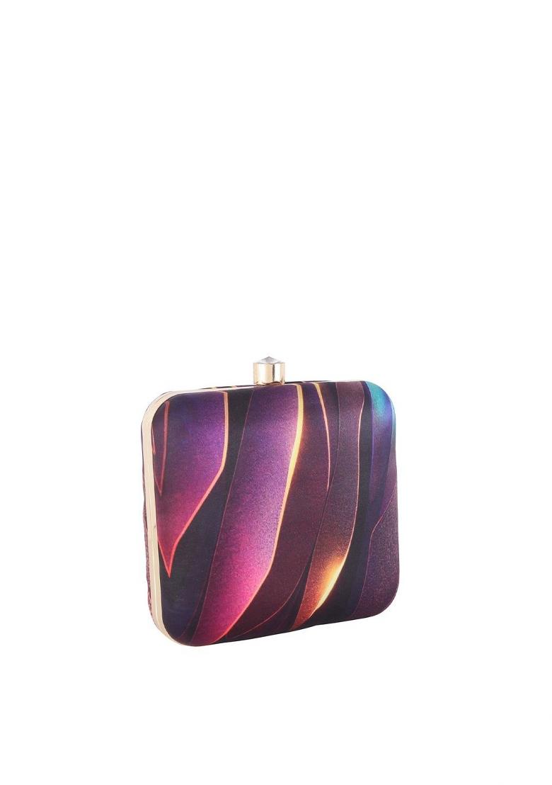Printed Box Clutch