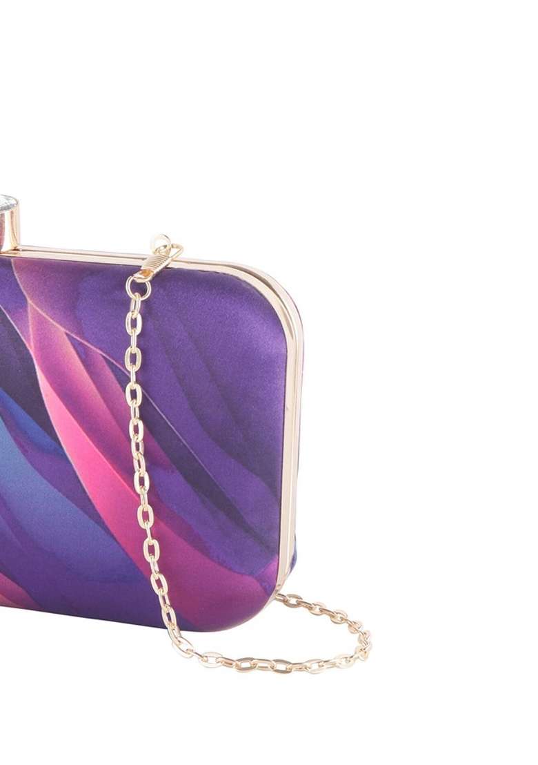 Women Printed Box Clutch - Indya