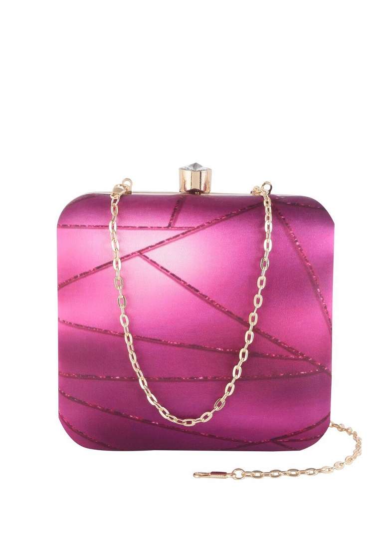 Women Printed Box Clutch - Indya