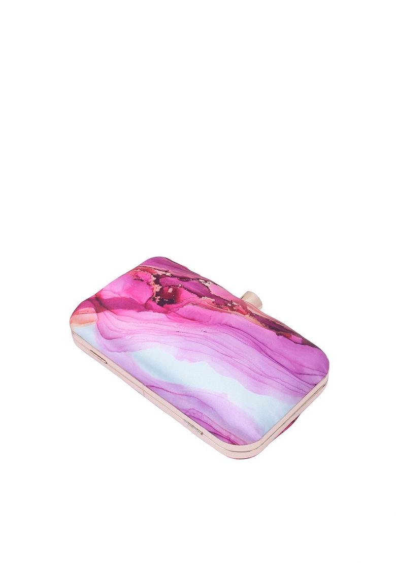 Printed Box Clutch