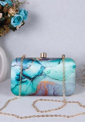 Printed Box Clutch