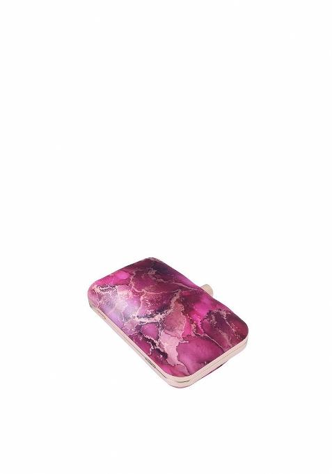 Printed Box Clutch