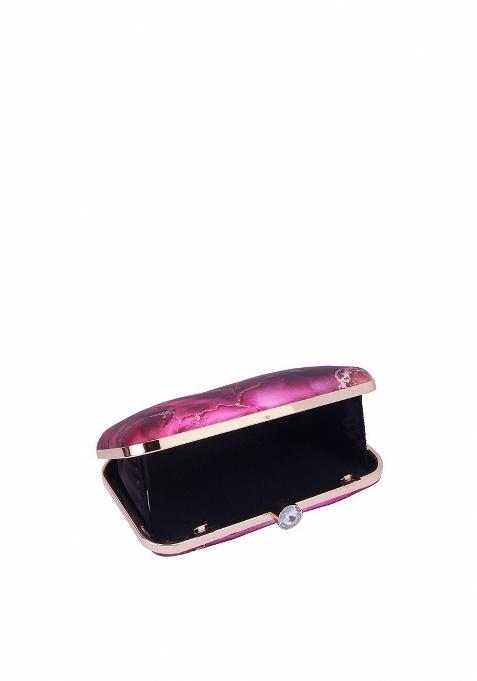 Printed Box Clutch