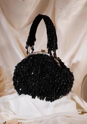Black Woven Bags