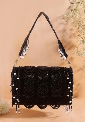 Black Woven Bags