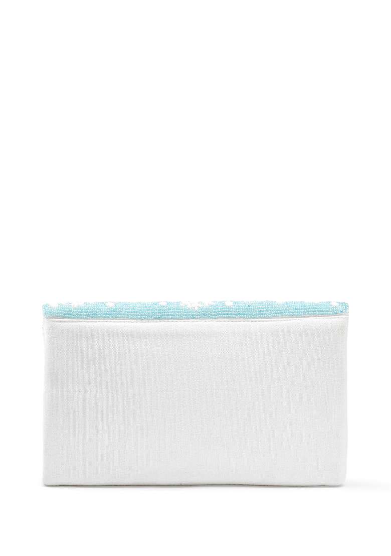 Multicolor Quirky Beaded Canvas Sling Bag - Indya