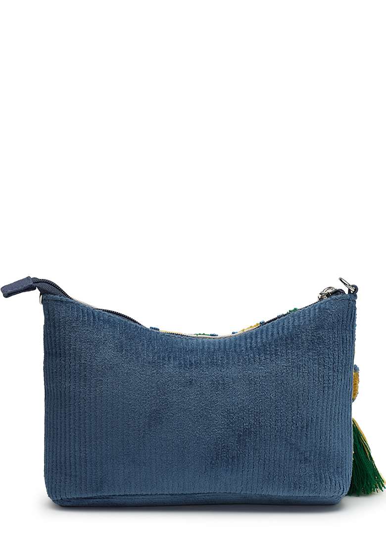 Multicolor Abstract Acrylic Sling Bag - Indya
