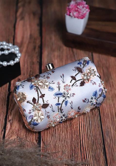 Multicolor Silk Sling Bag