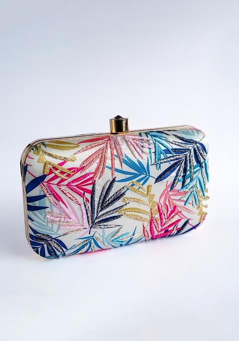 Multicolor Silk Sling Bag