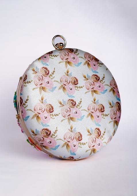 Multicolor Silk Sling Bag