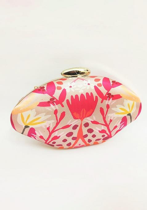 Multicolor Silk Sling Bag