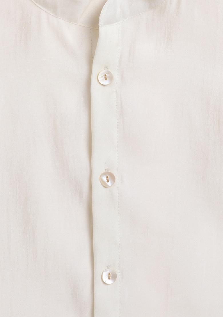 Aqua Blue Printed Cotton Kurta Set With Jacket For Boys - Indya