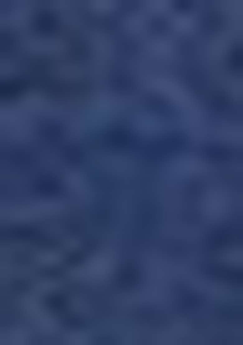 Navy Blue Solid Banarasi Silk Angrakha For Boys - Indya