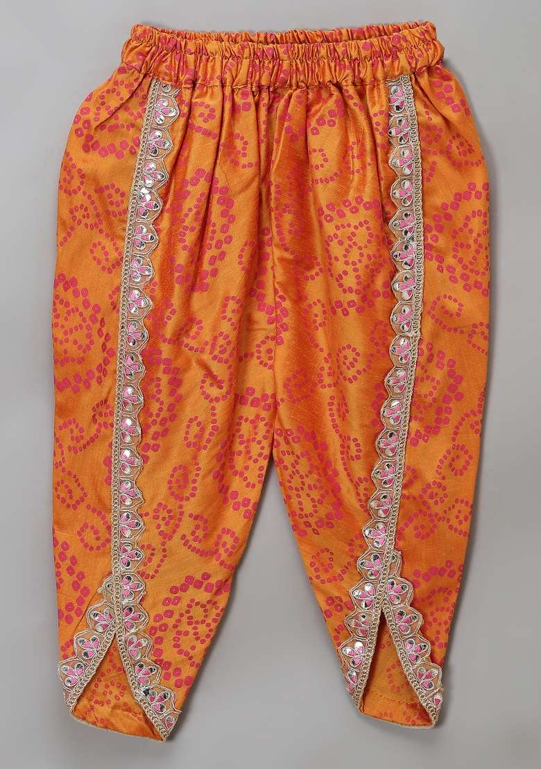Off White Embroidered Cotton Silk Kurta Set Navratri Wedding For Boys - Indya
