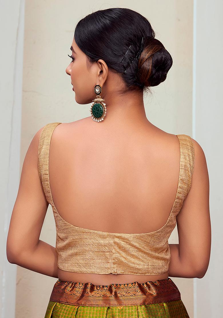 100% Silk Brown slip blouse s