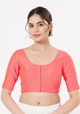Pink Silk Blouse