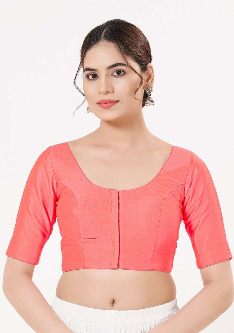 Pink Silk Blouse - Indya