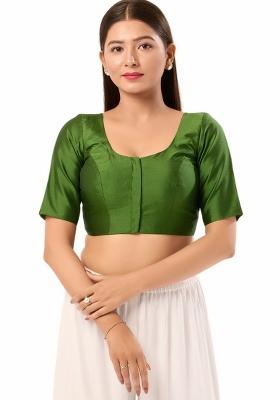 Mehendi Green Brocade Blouse