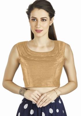 Beige Silk Blouse