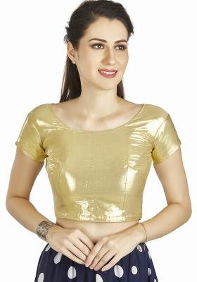 Golden Solid Matty Blouse