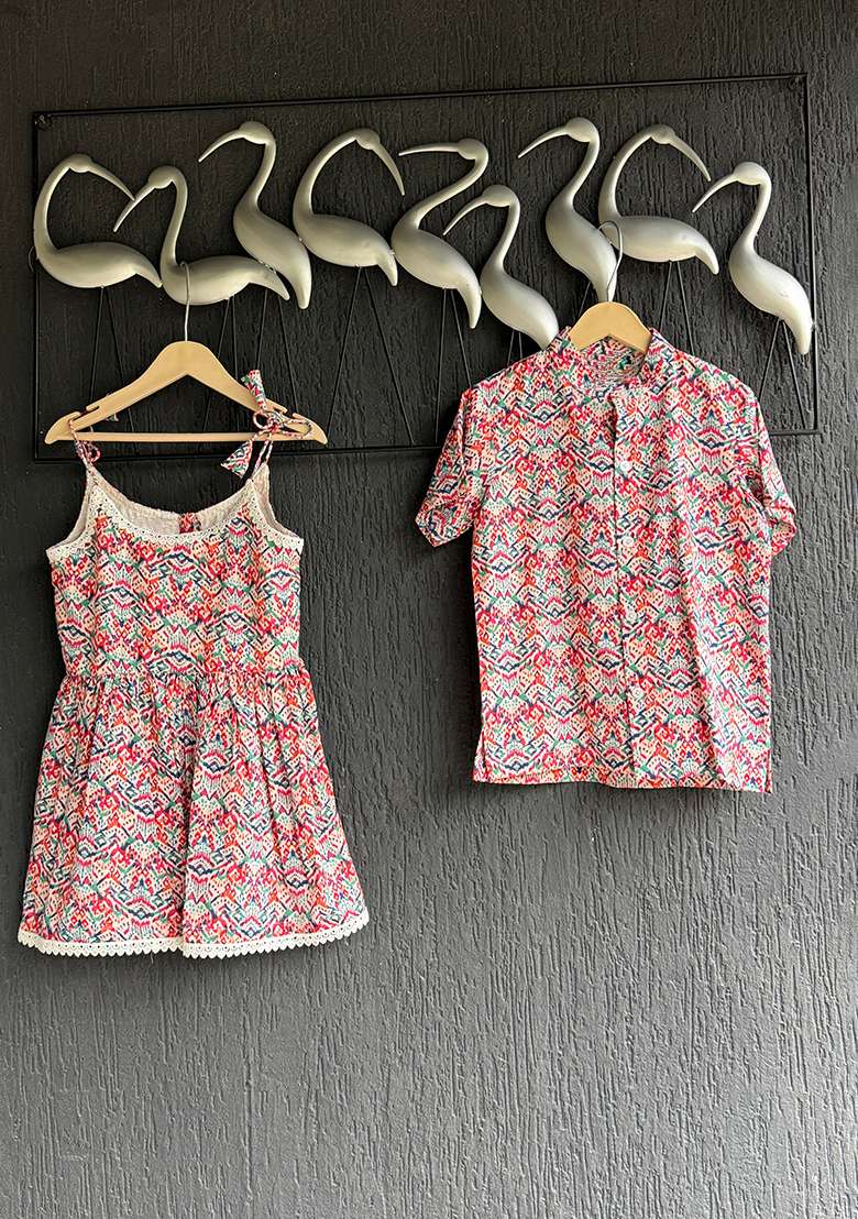Multi Clour Shirt For Boys - Indya