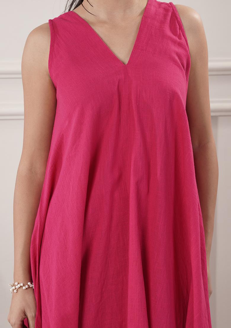 Royal Blue embroidered Cotton Co Ords Sets