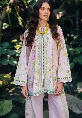 Pink Printed Rayon Co-ords Set