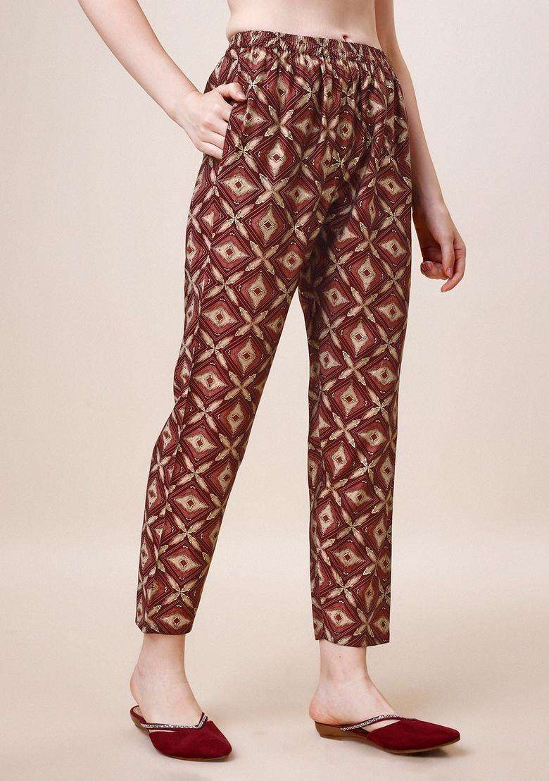 Multicolor Embroidery Rayon Co Ord Set - Indya