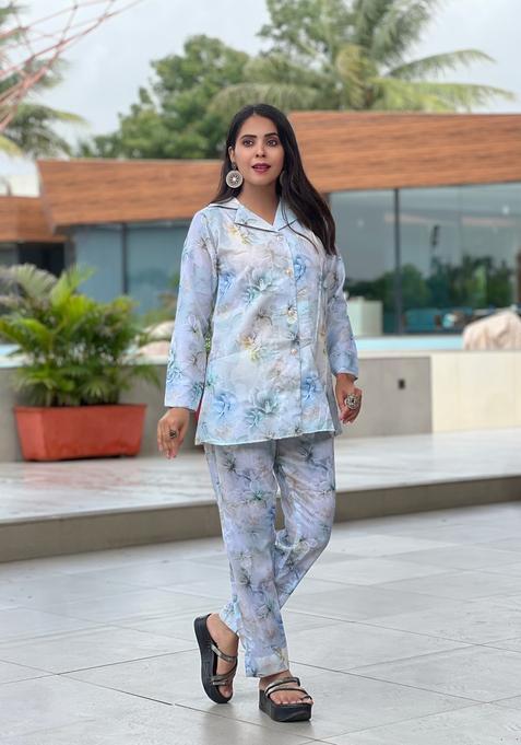 Multicolor Printed Cotton Co Ord Sets