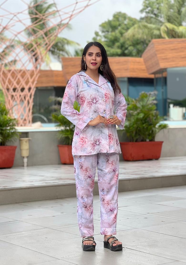 Multicolor Printed Cotton Co Ord Sets - Indya