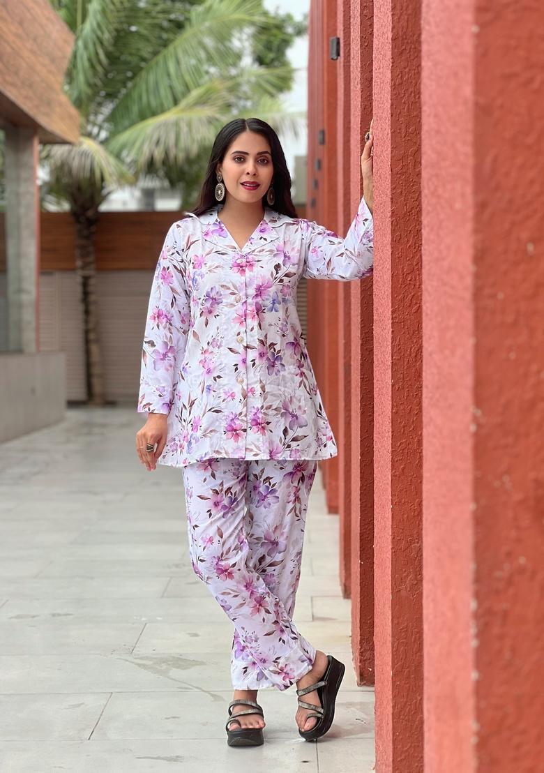 Multicolor Printed Cotton Co Ord Sets - Indya