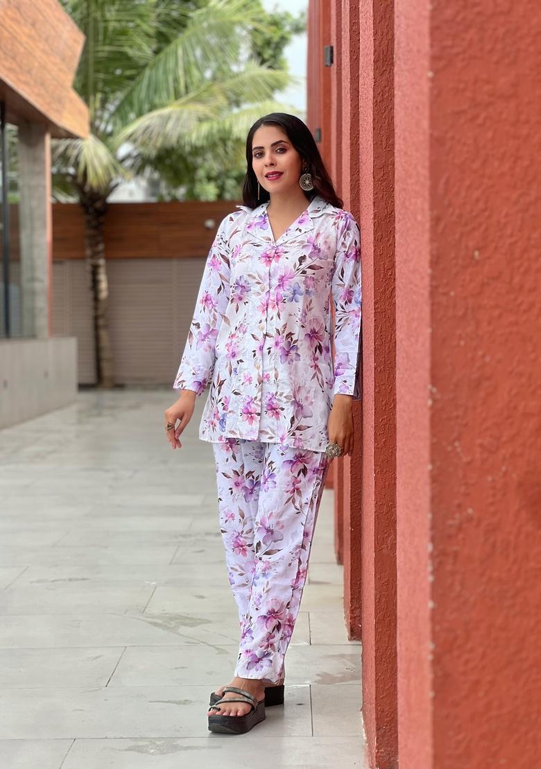 Multicolor Printed Cotton Co Ord Sets - Indya