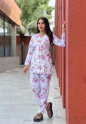 Multicolor Printed Cotton Co Ord Sets