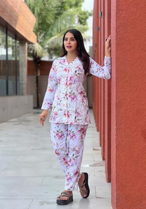 Multicolor Printed Cotton Co Ord Sets