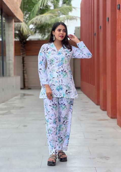 Multicolor Printed Cotton Co Ord Sets